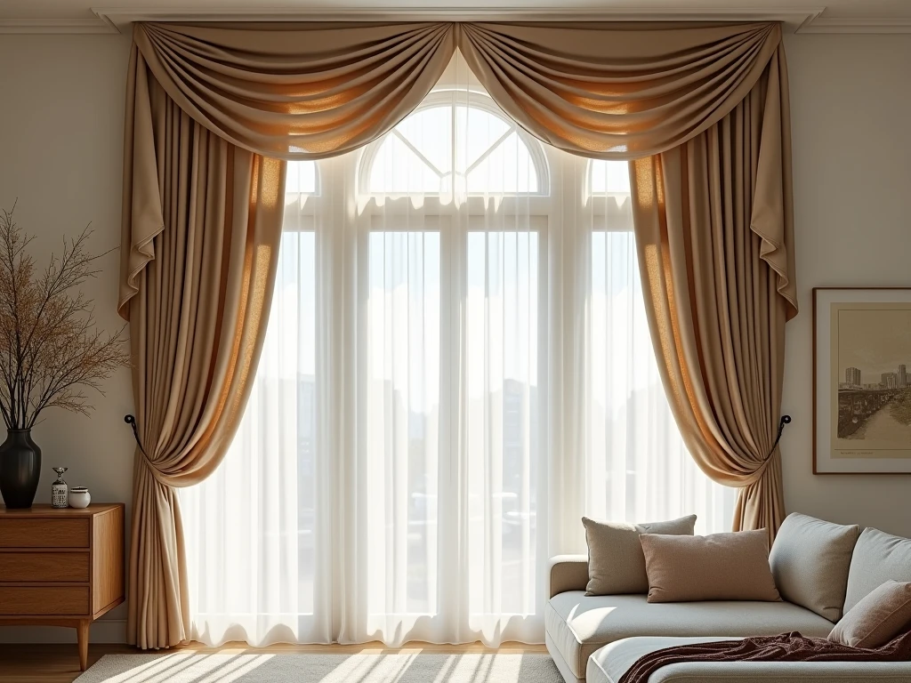 Custom Drape Installation